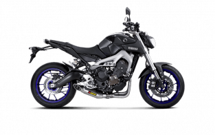 Akrapovic Racing Line Titanium Compleet Systeem met E-keur Yamaha MT-09 2014-2016